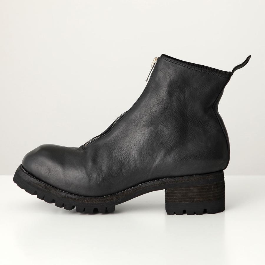 GUIDI グイディ フロントジップブーツ PL1V メンズ ホースレザー GUIDI グイディ フロントジップブーツ PL1V メンズ ホースレザー