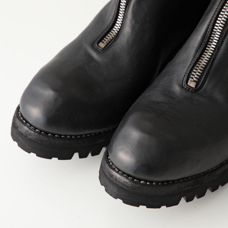 GUIDI グイディ フロントジップブーツ PL1V メンズ ホースレザー GUIDI グイディ フロントジップブーツ PL1V メンズ ホースレザー