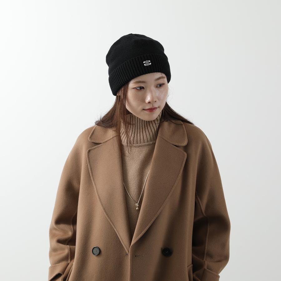CELINE セリーヌ ニット帽 2AD6H048T.38OW レディース ビーニー CELINE セリーヌ ニット帽 2AD6H048T.38OW レディース ビーニー