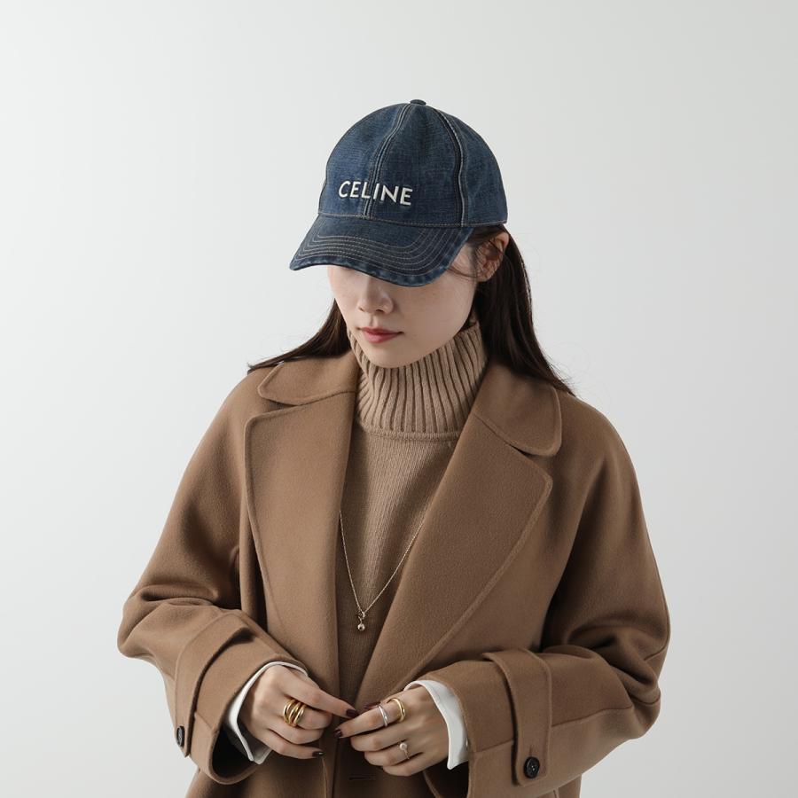 CELINE セリーヌ ベースボールキャップ 2AUS9815V.08TI CELINE セリーヌ ベースボールキャップ 2AUS9815V.08TI