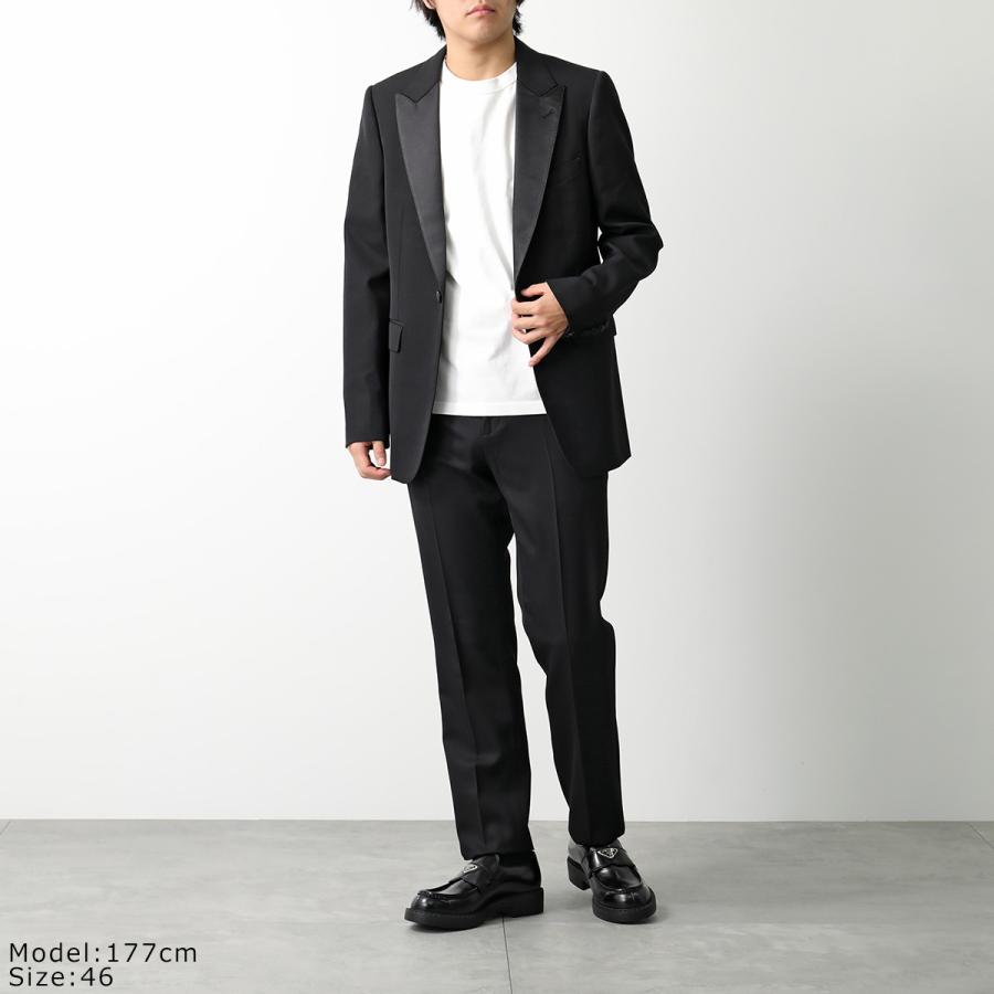 CELINE セリーヌ ジャケット 2V26M043R.38NO メンズ サテン切替 CELINE セリーヌ ジャケット 2V26M043R.38NO メンズ サテン切替