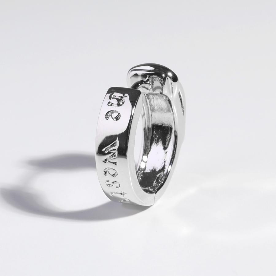 Vivienne Westwood Bobby Ring ブラック Vivienne Westwood（ヴィヴィアンウエストウッド） ピアス メンズ