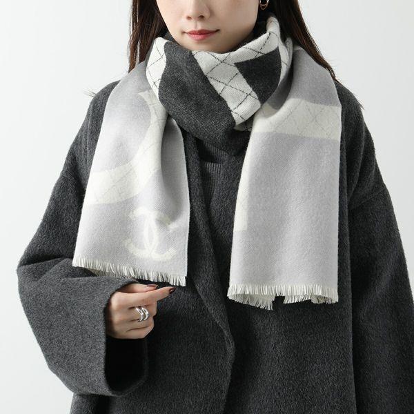 CHANEL シャネル マフラー AAA492 B18267 レディース カシミヤ CHANEL シャネル マフラー AAA492 B18267 レディース カシミヤ