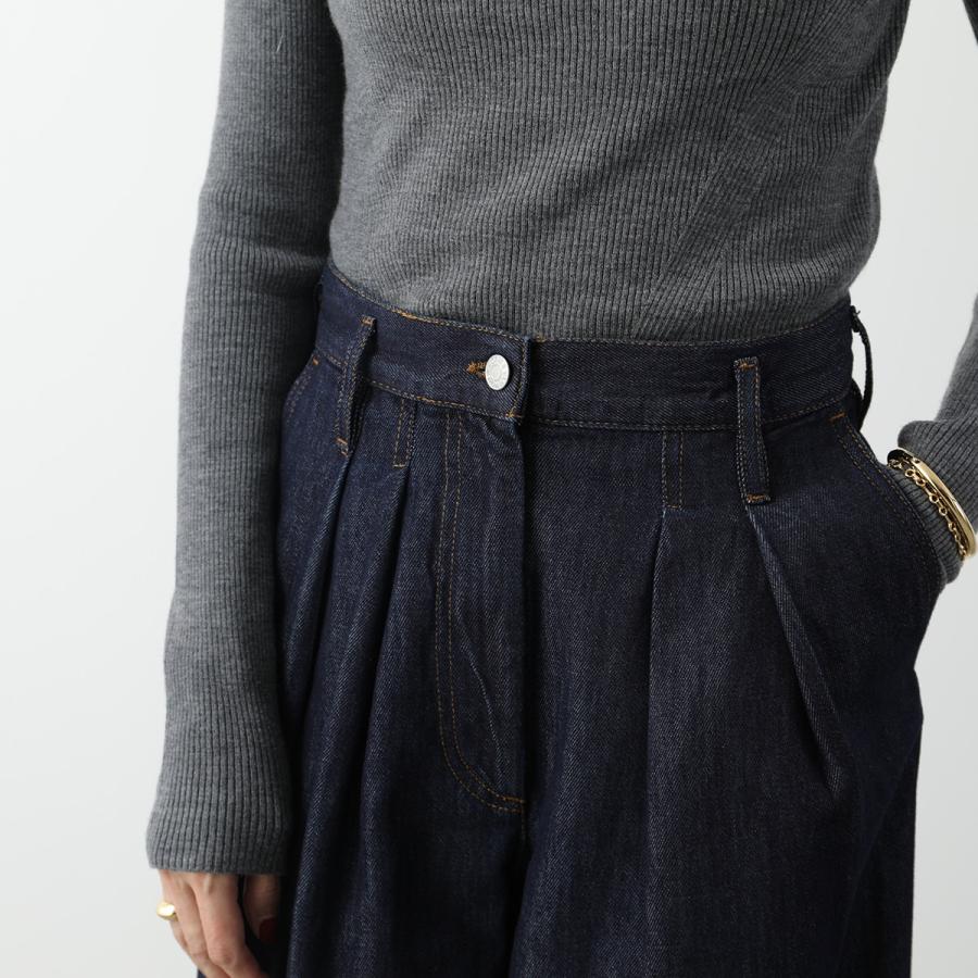 Dries Van Noten タックワイドデニム バギー ジーンズ DRIES VAN NOTEN ドリスヴァンノッテン ジーンズ PAMPLONA