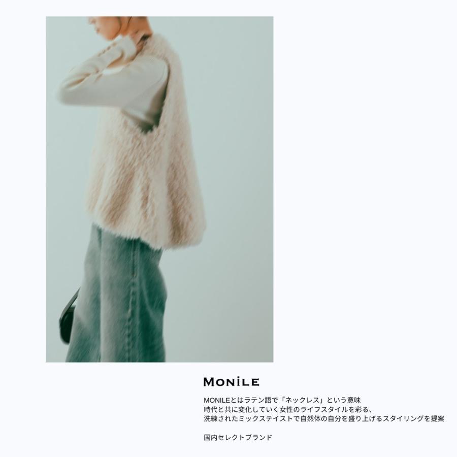 MONiLE モニーレ ファーベスト 040202 レディース リバーシブル