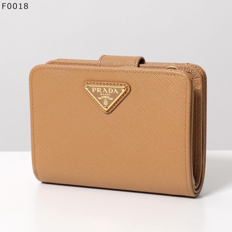 PRADA（プラダ） 二つ折り財布 1ML018 QHH レディース サフィアーノ