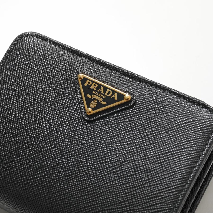 PRADA（プラダ） 二つ折り財布 1ML018 QHH レディース サフィアーノ