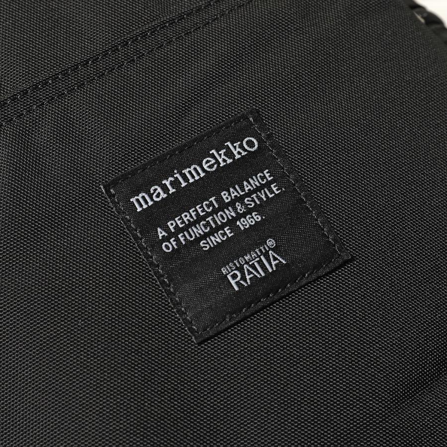 marimekko マリメッコ バックパック Metro 039972 092518 レディース ナイロン リュック ロゴ 鞄 999 BLACK_10