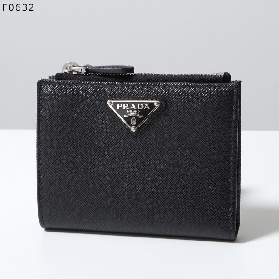 PRADA（プラダ） 二つ折り財布 1ML050 QHH レディース サフィアーノ
