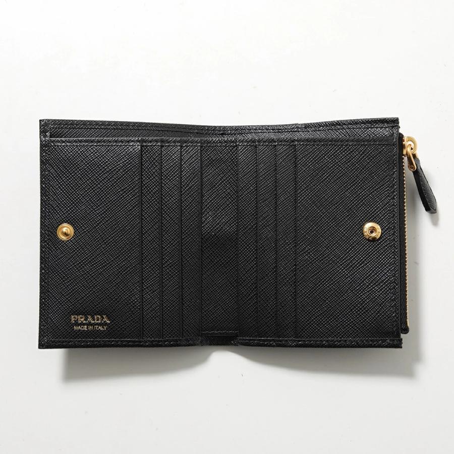 PRADA（プラダ） 二つ折り財布 1ML050 QHH レディース サフィアーノ