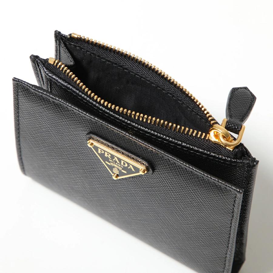 PRADA（プラダ） 二つ折り財布 1ML050 QHH レディース サフィアーノ