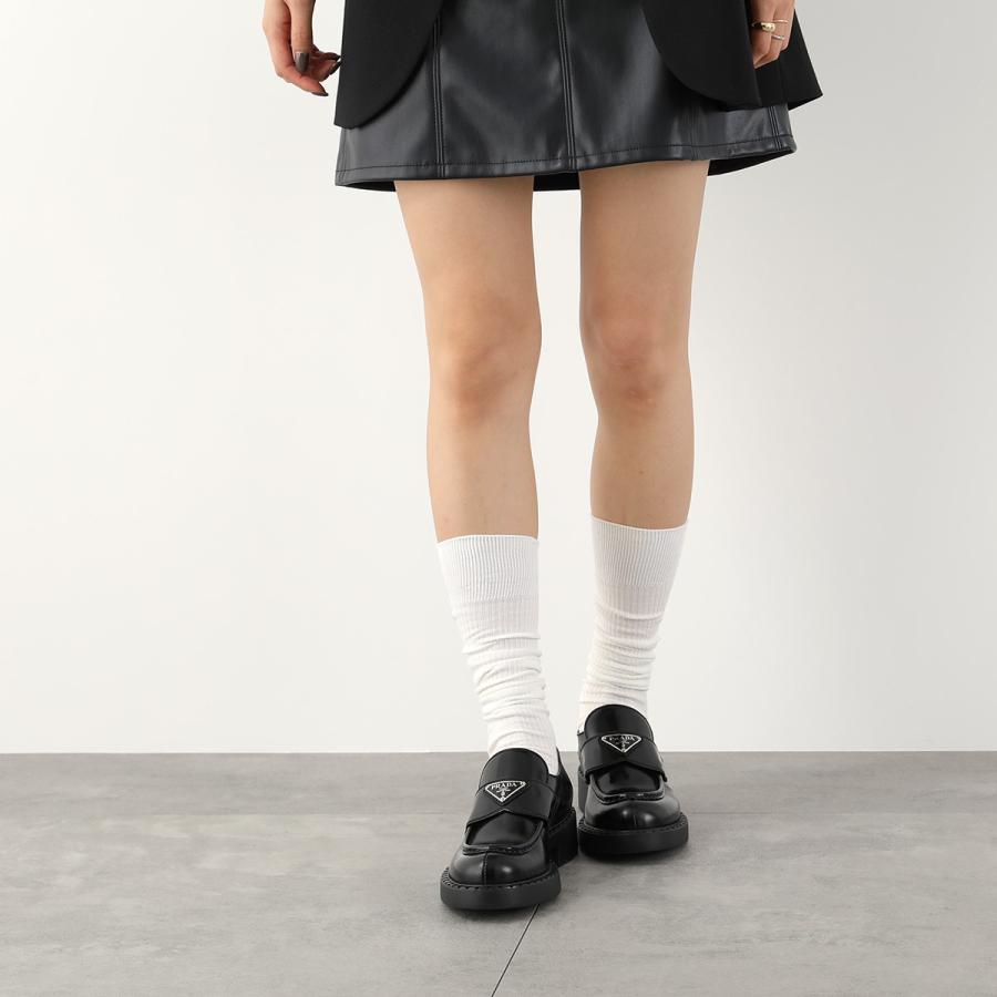 PRADA（プラダ） 【大きいサイズ限定特価】PRADA ローファー