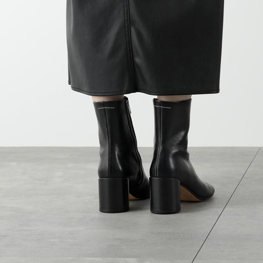 MM6 エムエムシックス メゾンマルジェラ アンクルブーツ Stitch-out