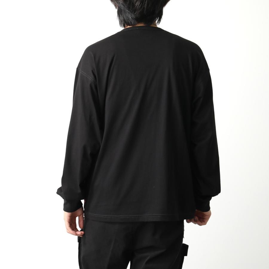 DIESEL / T-BOXT-LS-CIRCLE/L/コットン/ブラック/プリント/A14167 DIESEL（ディーゼル） 長袖 Tシャツ T-BOXT-LS-CIRCLE A14167 0NIAX