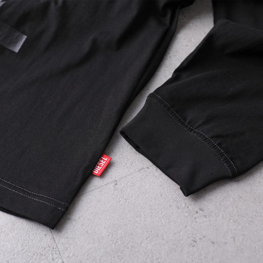 DIESEL（ディーゼル） 長袖 Tシャツ T-BOXT-LS-CIRCLE A14167 0NIAX