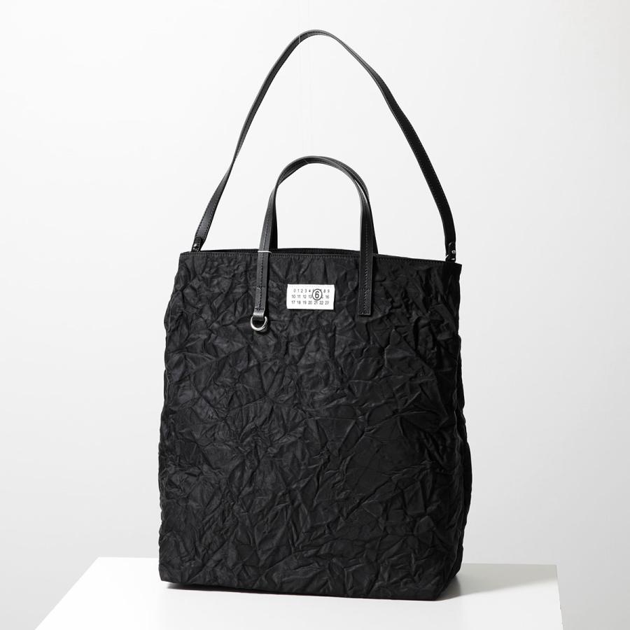 メゾン・マルジェラ　黒と白のトートバッグ MM6 エムエムシックスメゾンマルジェラ MAISON MARGIELA トートバッグ