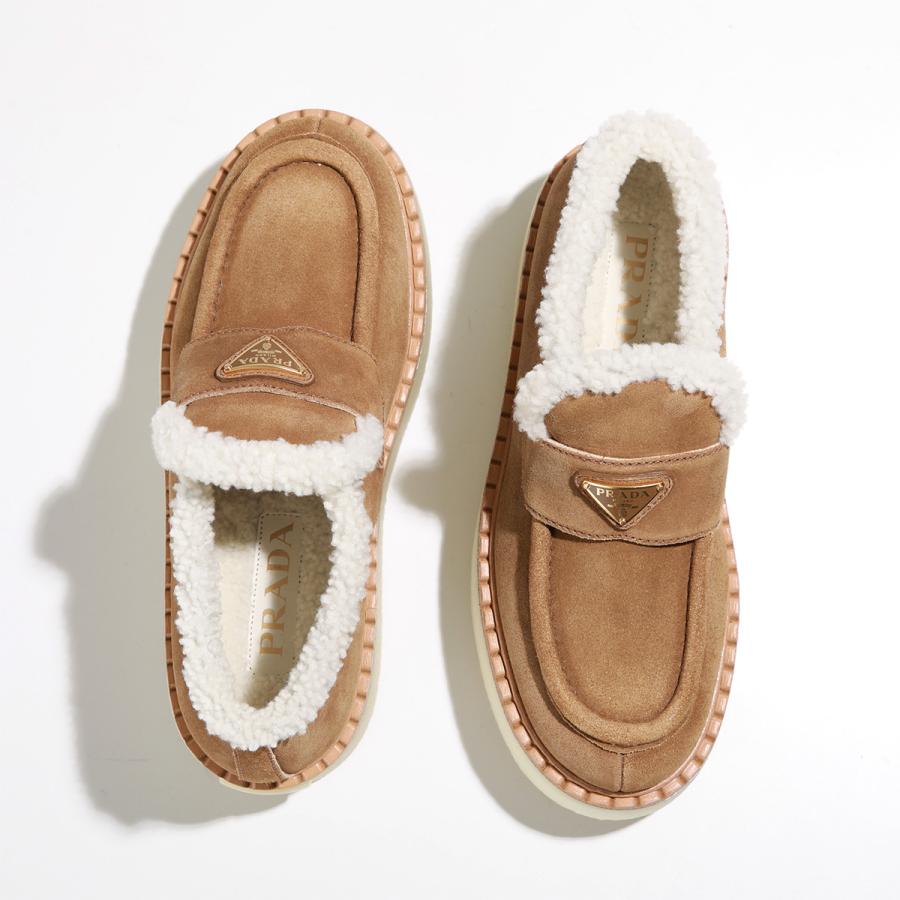 PRADA プラダ ローファー 1D717N FZG50 レディース スウェード PRADA プラダ ローファー 1D717N FZG50 レディース スウェード