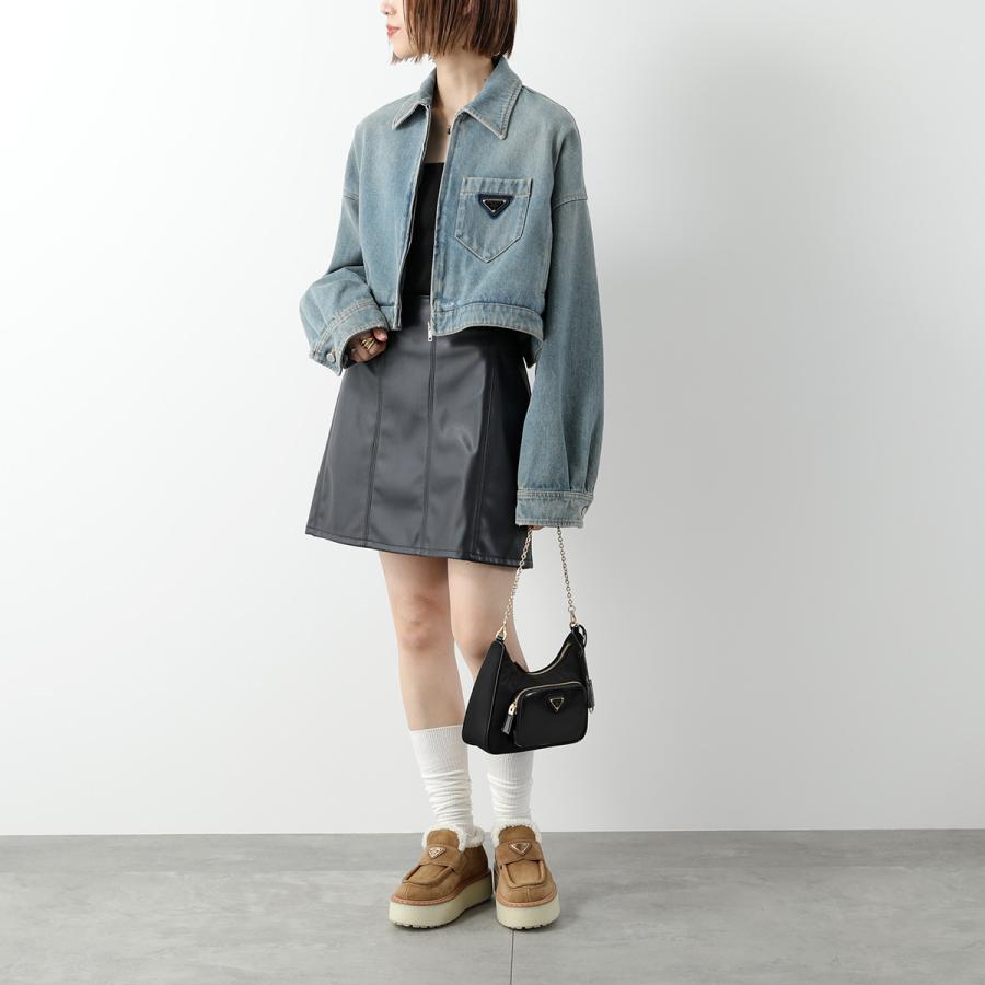 PRADA（プラダ） ローファー 1D717N FZG50 レディース スウェード