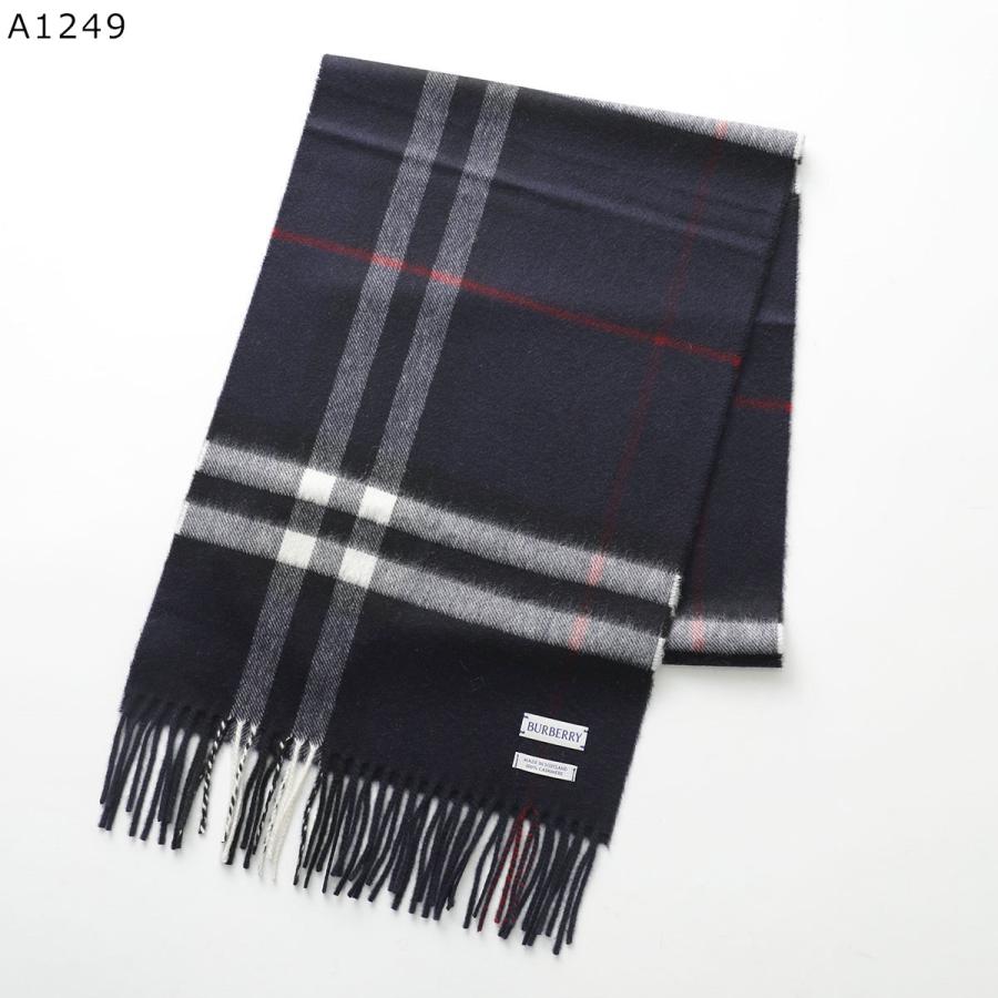 BURBERRY バーバリーロンドン カシミヤ100%マフラー ブラック BURBERRY（バーバリー） マフラー 8091005 8094741 8076576 8077884