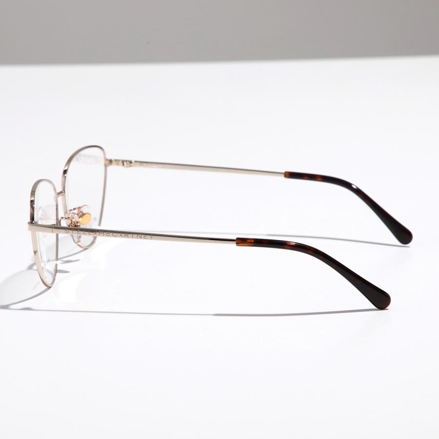 STELLA McCARTNEY ステラマッカートニー メガネ SC50009U レディース ボストン型 キャットアイ型 フルリム メタルフレーム めがね 眼鏡 ロゴ カラー2色_11