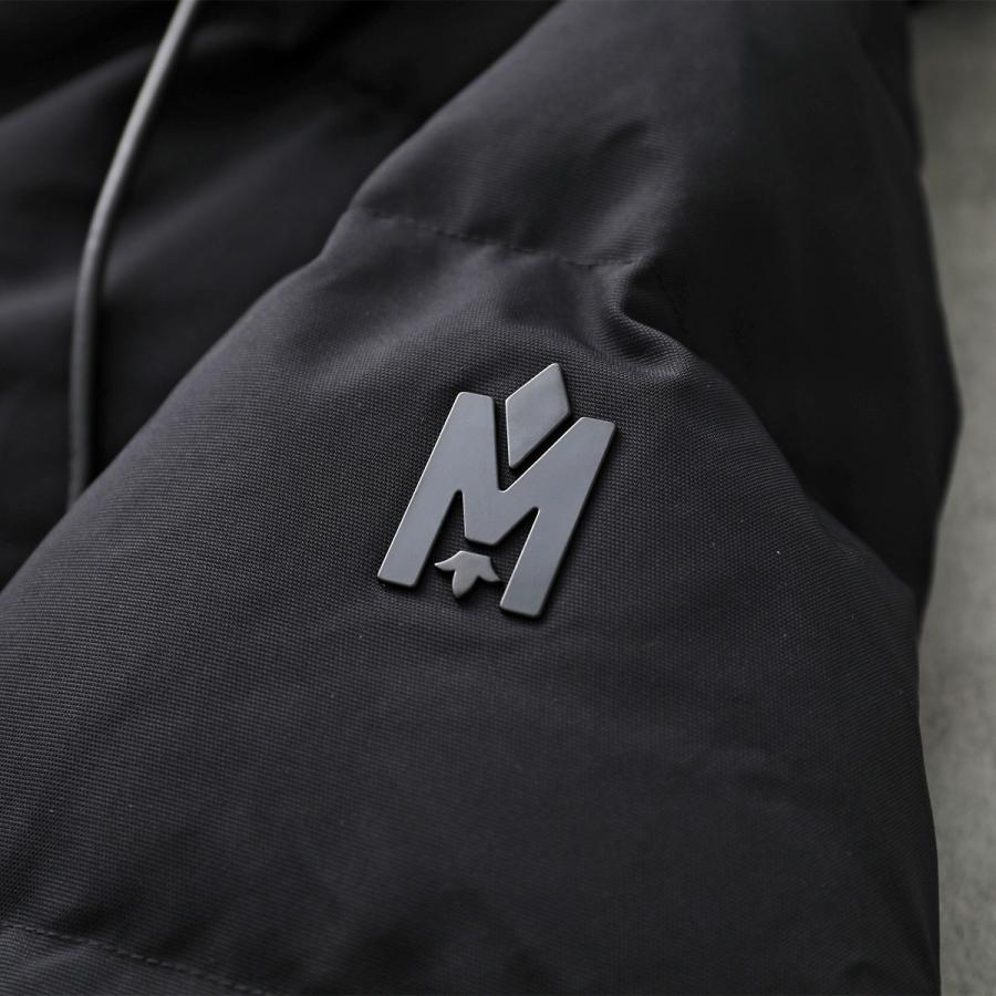 MACKAGE マッカージュ ダウンコート ANTOINE メンズ フード スタンドカラー アウター ロゴ BLACK | Mackage | 12