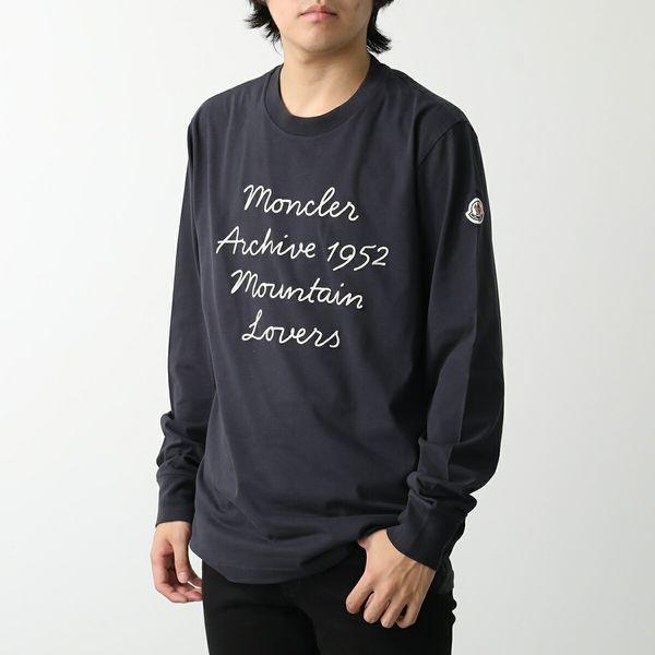 MONCLER モンクレール Tシャツ 8D00015 89AHD メンズ 長袖 ロンT 