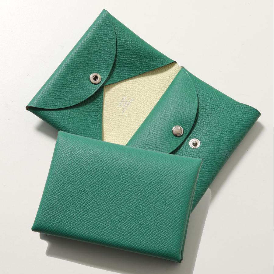 HERMES エルメス コインケース CALVI DUO VERSO カルヴィ デュオ ヴェルソ 083036CK レディース エプソン バイカラー カードケース カラー2色 HERMES エルメス コインケース CALVI DUO VERSO カルヴィ デュオ ヴェルソ 083036CK レディース エプソン バイカラー カードケース カラー2色