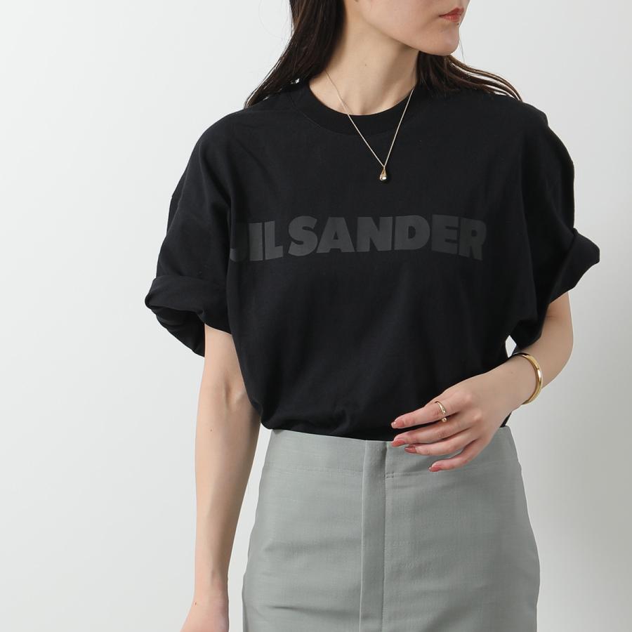 新品未使用タグ付き JIL SANDER 黒ブラウス 半袖 34 モード JIL SANDER - JIL SANDER ジルサンダー カジュアルシャツ S 黒 【古着