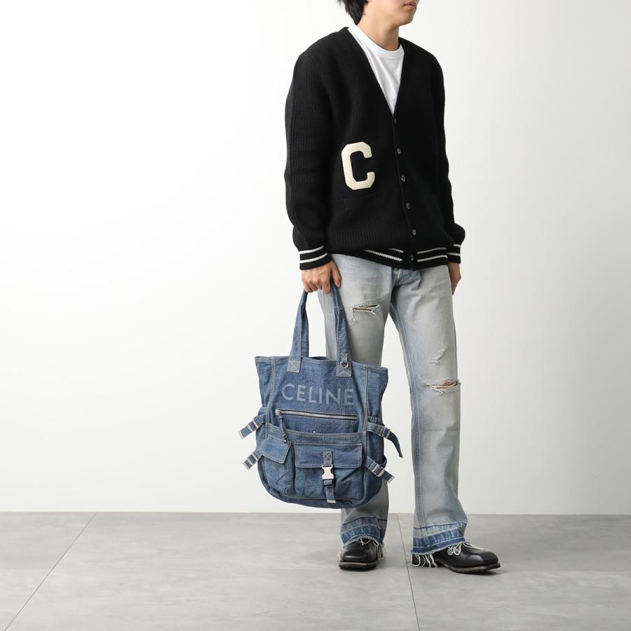 CELINE セリーヌ トートバッグ 116072GD2.07DU レディース デニム ロゴ