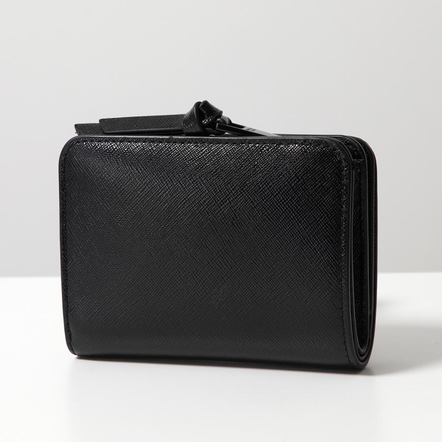 【未使用品】マークジェイコブス スナップショット 二つ折り財布 ブラック MARC JACOBS（マーク・ジェイコブス） 二つ折り財布 Snapshot スナップ