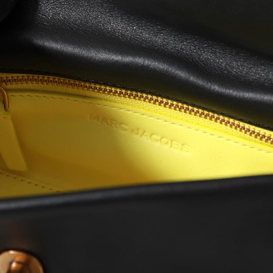 MARC JACOBS マークジェイコブス ハンドバッグ THE LEATHE DUAL MINI ザ レザー デュアル バッグ ミニ 2F4HSH010H04 レディース 鞄 001/BLACKの画像