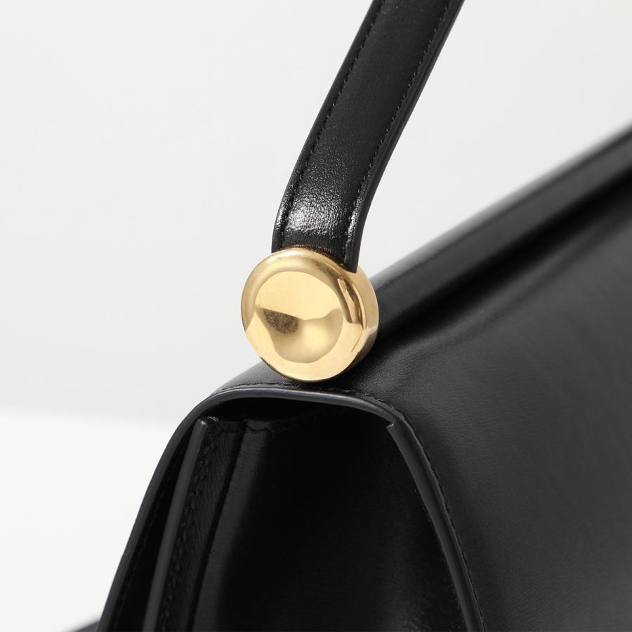 JIL SANDER ジルサンダー GHOST SQUARE ゴースト 2WAYバッグ ショルダーバッグ ハンドバッグ ブラック レザー ゴールド金具 JIL SANDER（ジルサンダー） ショルダーバッグ GHOST ゴースト