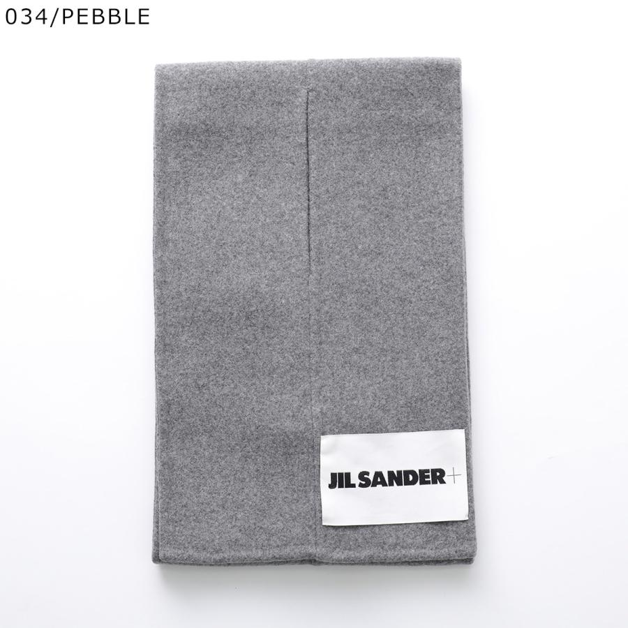 JIL SANDER+ ジルサンダー プラス マフラー J47TE0116 J40TE0126 J40020 レディース ウール ストール ロゴラベル カラー3色 J40TE0126J40020001の画像