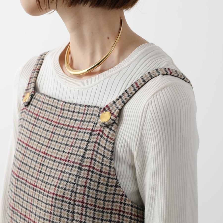 GANNI ガニー ワンピース Check Wool Mix Mini Dress F9695 6825 GANNI ガニー ワンピース Check Wool Mix Mini Dress F9695 6825