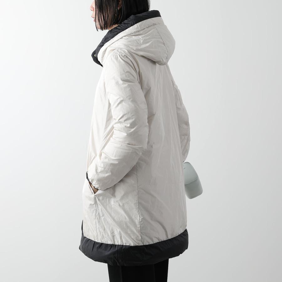 Max Maraのホワイト ダウンジャケット フード付き Max Mara（ダウン