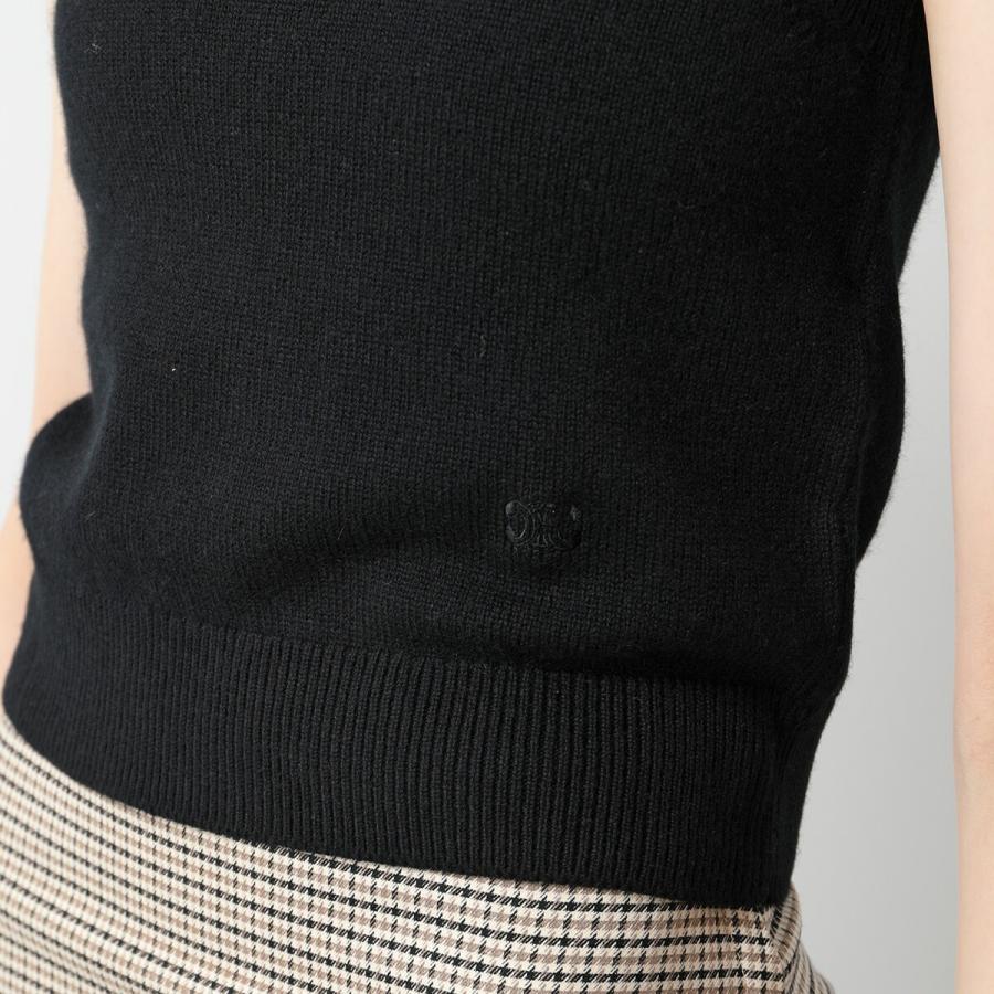 CELINE セリーヌ ノースリーブ ニット 2ADRT977V.38NO CELINE セリーヌ ノースリーブ ニット 2ADRT977V.38NO