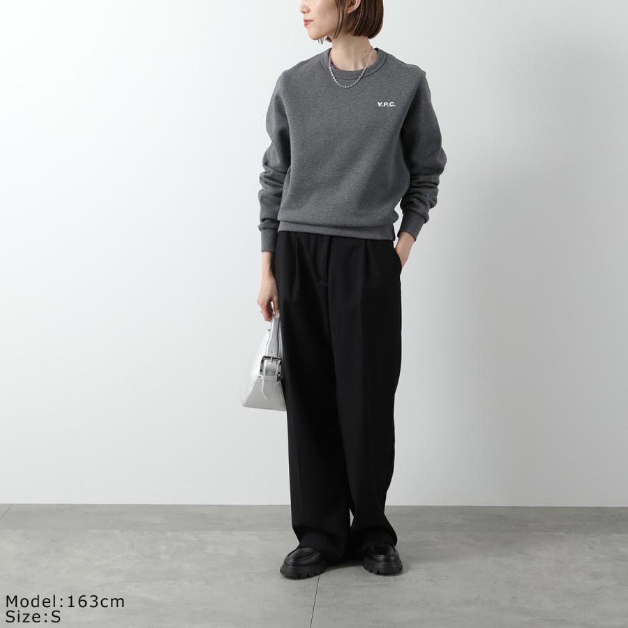 APC アーペーセー　スウェット　レディース　ブラック A.P.C.（アーペーセー） トレーナー ITEM スウェットシャツ レディース
