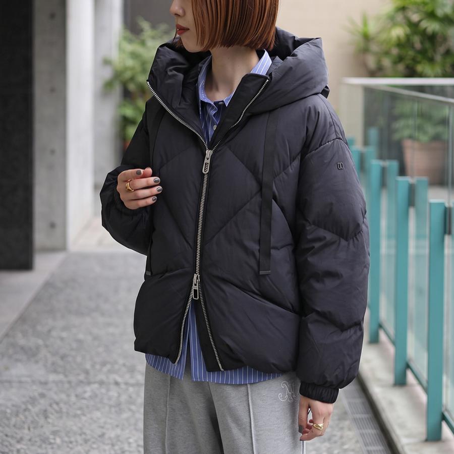 the123さま専用　DUNO PEGGIE ペギー　クロ サイズ40 DUNO（デュノ） ダウンジャケット PEGGIE APRICA ペギー レディース