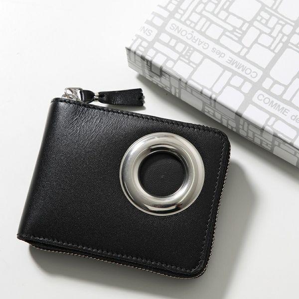 正規品未使用 コムデギャルソン Silver eyelet Wallet COMME des GARCONS（コムデギャルソン） 二つ折り財布 SILVER EYELET
