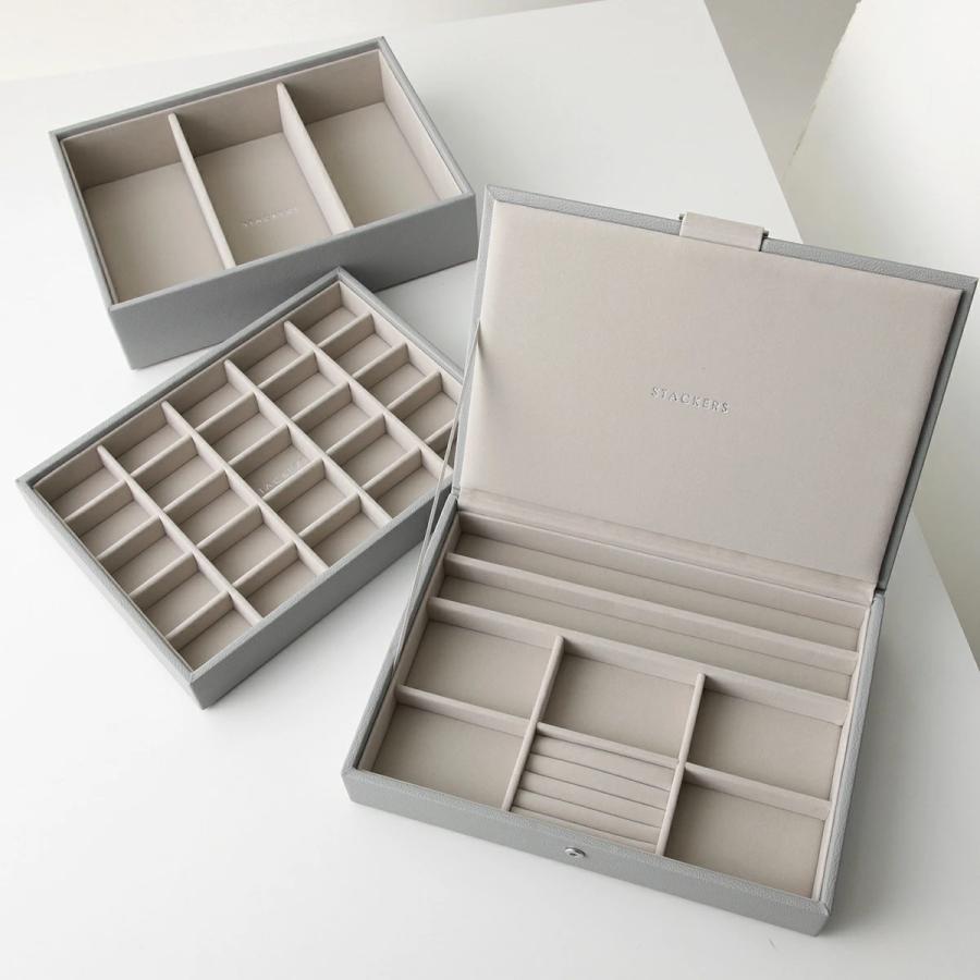 STACKERS スタッカーズ ジュエリーボックス Classic Jewellery Box Set of 3 クラシック レディース 3セット カスタマイズ アクセサリーケース 小物入れの画像