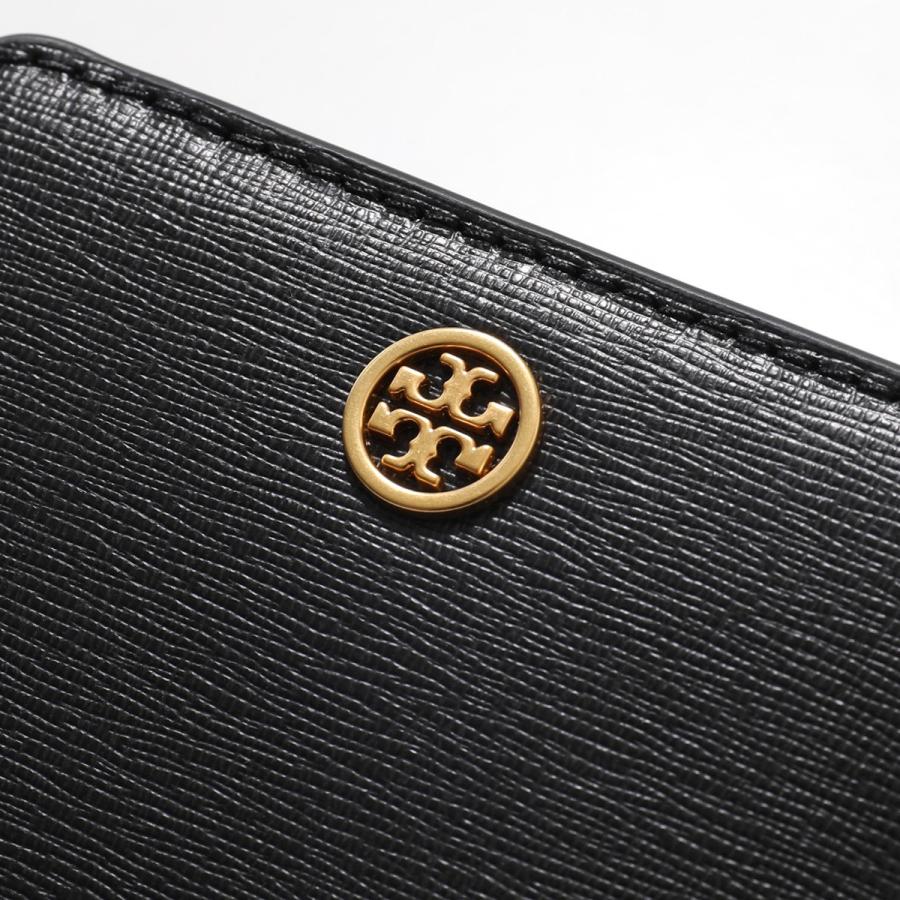 ☆極美品☆トリーバーチ☆二つ折り財布☆本革☆ブラック Mcgraw トリーバーチ TORY BURCH 財布 二つ折り財布 マックグロー