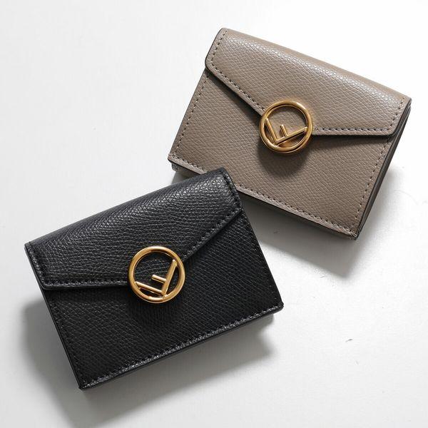 FENDI フェンディ 三つ折り財布 MICRO TRIFOLD WALLET マイクロ F IS  