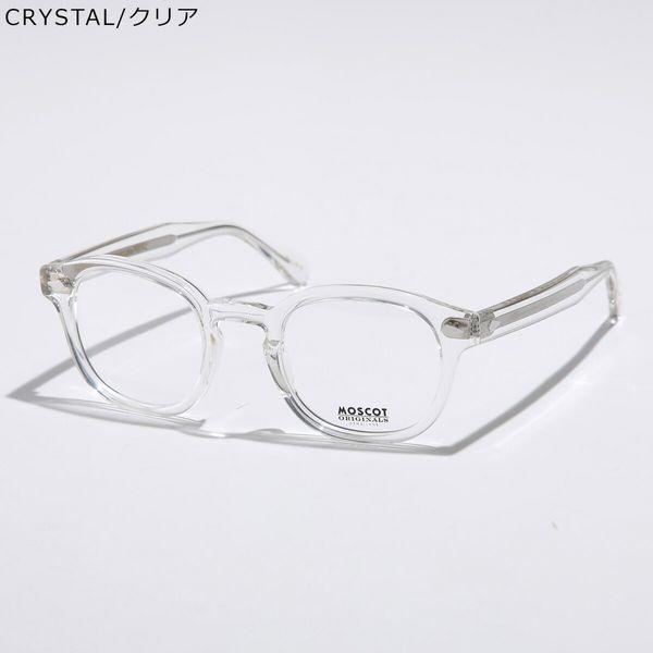 MOSCOT モスコット メガネ LEMTOSH レムトッシュ レディース ウェリントン型 クリアフレーム めがね 眼鏡 伊達メガネ 黒縁 セルフレーム アイウェアの画像