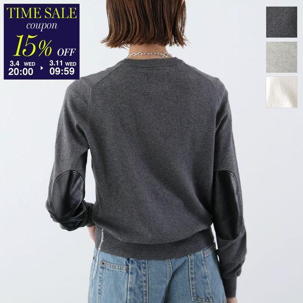 ANTHOM アントム セーター A26512 レディース コットン カシミヤ混