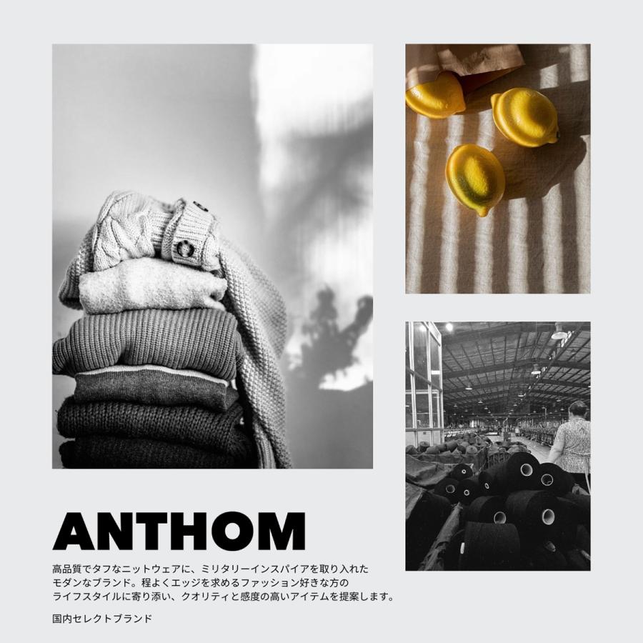 ANTHOM アントム セーター A26512 レディース コットン カシミヤ混