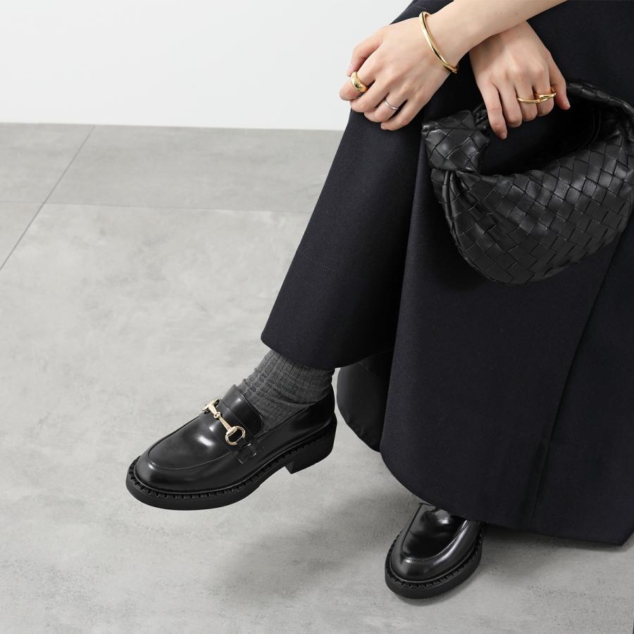 FABIO RUSCONI ブラックローファー 38 FABIO RUSCONI ブラック ローファー 38 ○ファビオルスコーニ FABIO