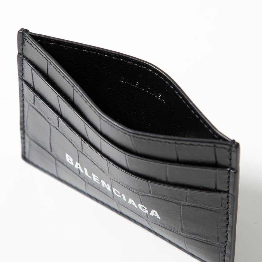 BALENCIAGA（バレンシアガ） カードケース 594309 1ROP3 クロコ型押し