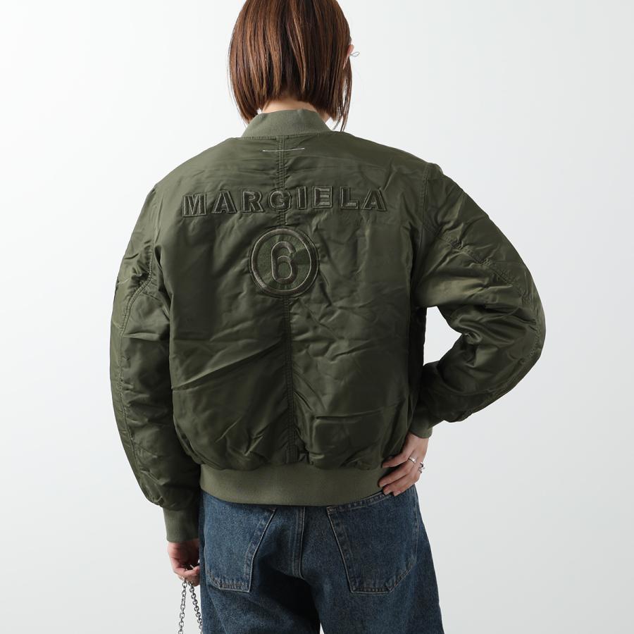 極美品 MM6 メゾンマルジェラ 薄手 ボンバージャケット パステル 40 極美品 MM6 メゾンマルジェラ 薄手 ボンバージャケット パステル 40