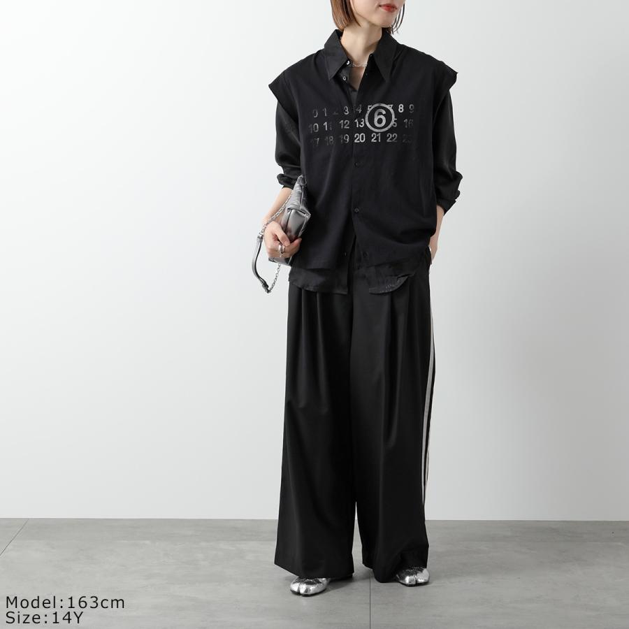 希少 MM6 黒 シャツ 38 マルジェラ 希少 MM6 黒 シャツ 38 マルジェラ