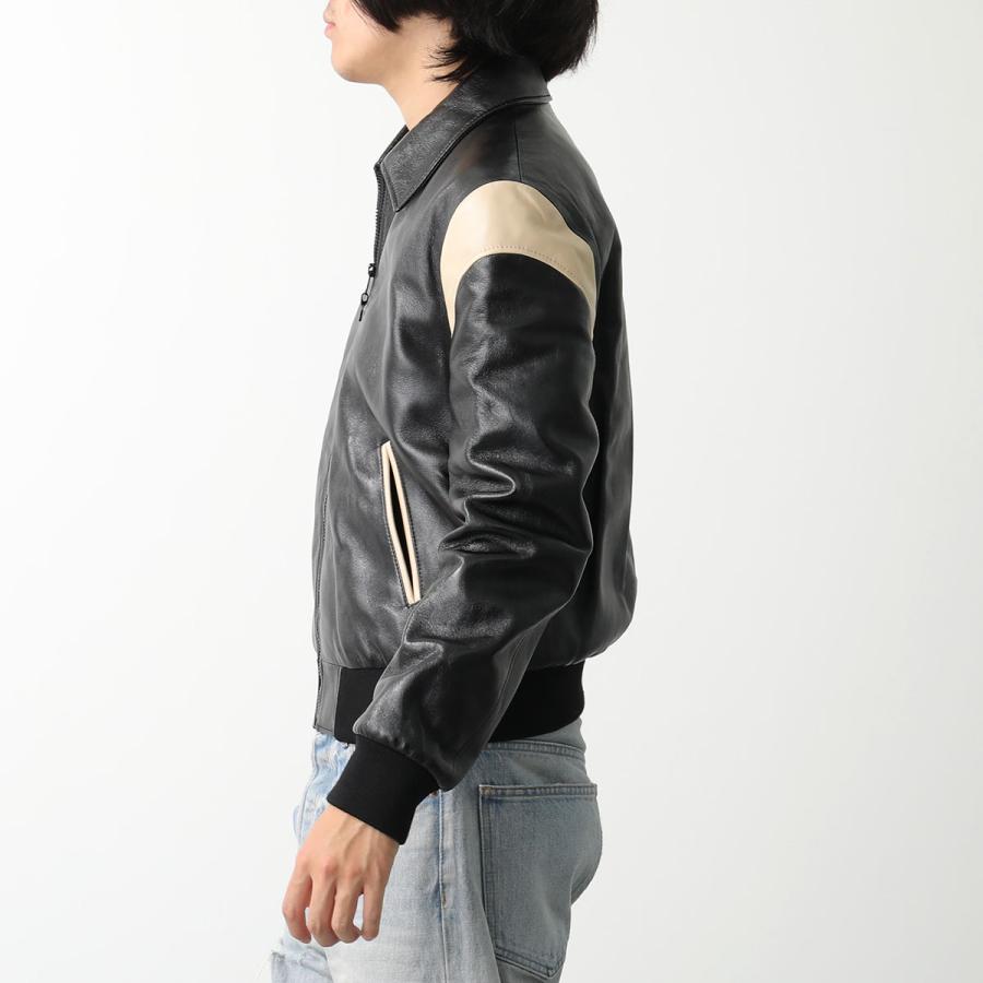 CELINE セリーヌ レザージャケット 968H.2EK13. 38CR メンズ CELINE セリーヌ レザージャケット 968H.2EK13. 38CR メンズ